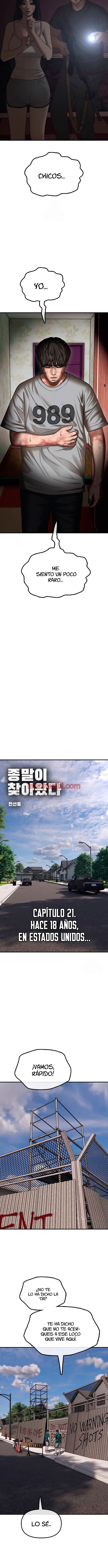 Ha llegado el final - Capítulo 21 manhwa