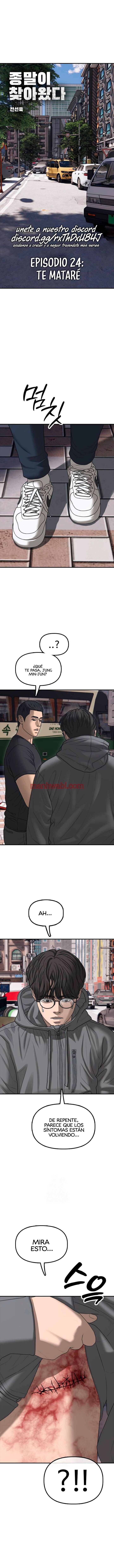 Ha llegado el final - Capítulo 24 manhwa