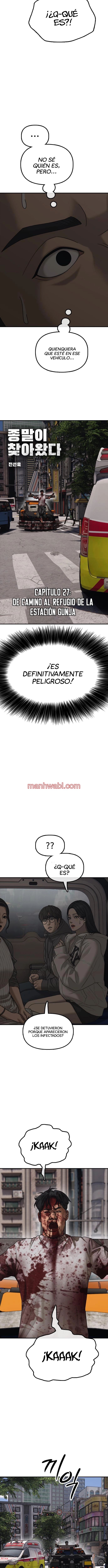 Ha llegado el final - Capítulo 27 manhwa