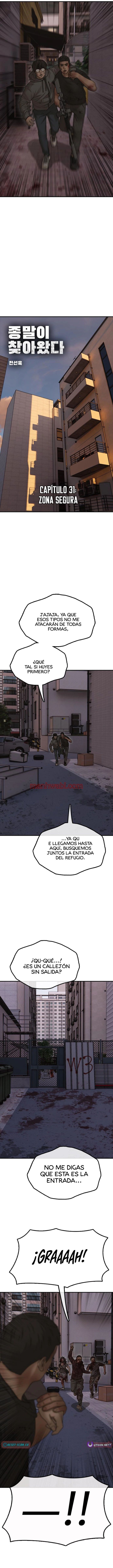 Ha llegado el final - Capítulo 31 manhwa