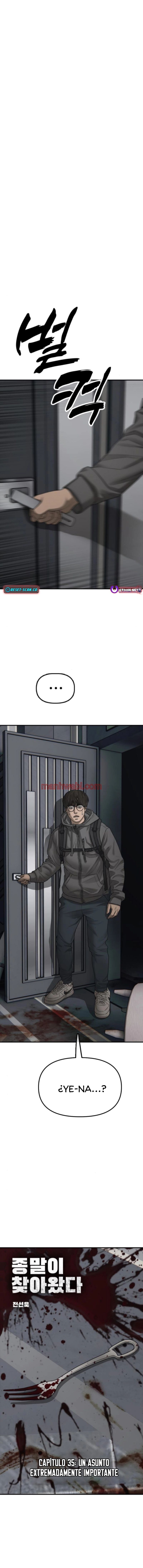 Ha llegado el final - Capítulo 35 manhwa