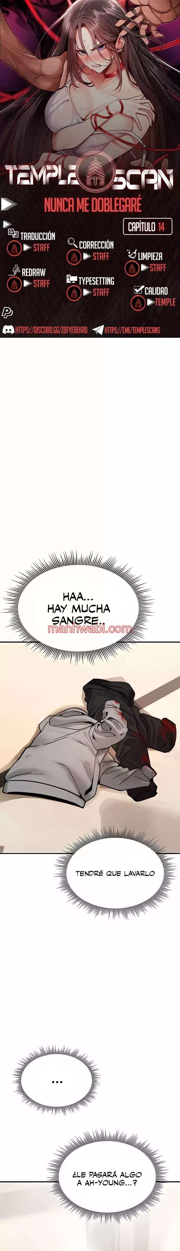 ¡No van a romperme! - Capítulo 14 manhwa