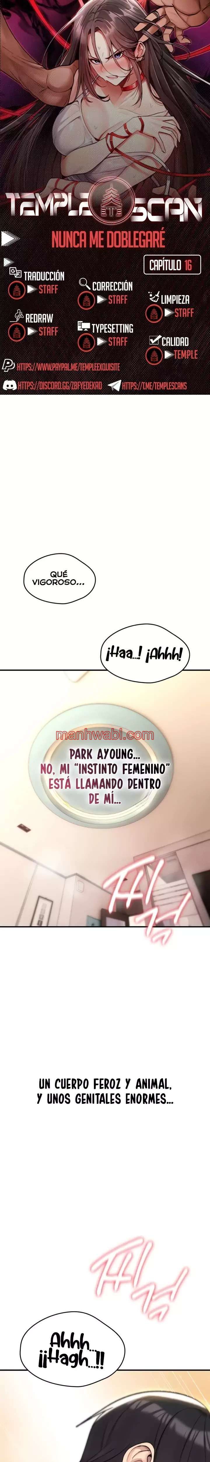 ¡No van a romperme! - Capítulo 16 manhwa