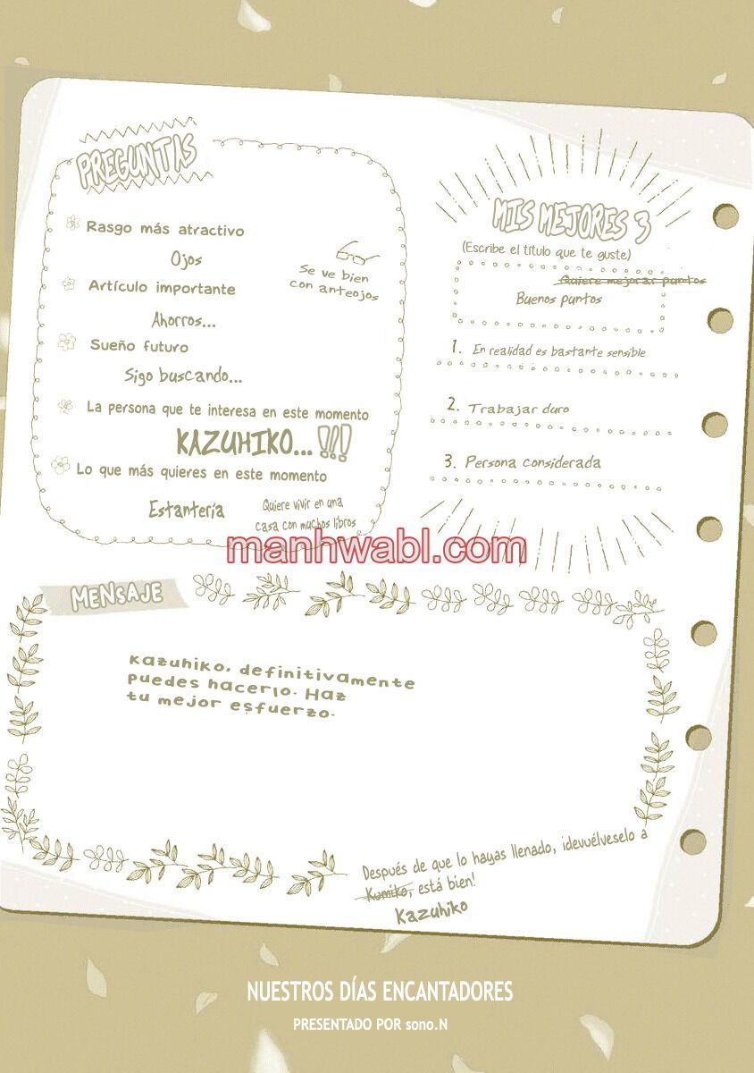 Itooshiki Hibi - Capítulo 5.5_2 manhwa