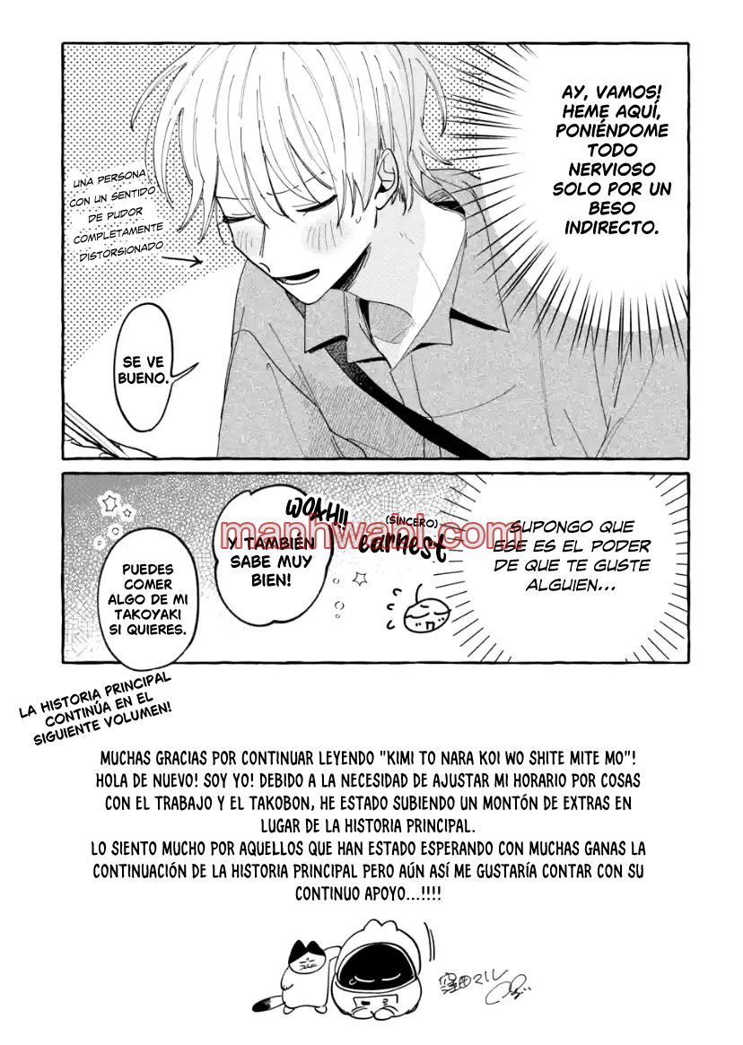 Kimi to Nara Koi wo Shite Mite mo - Capítulo 10.5 manhwa