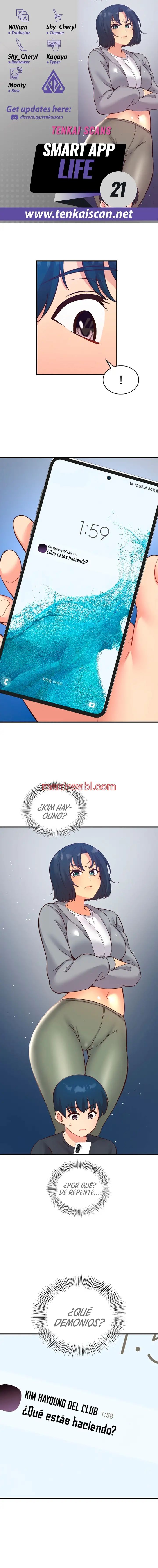 La Aplicacion de Actos Indebidos - Capítulo 21 manhwa