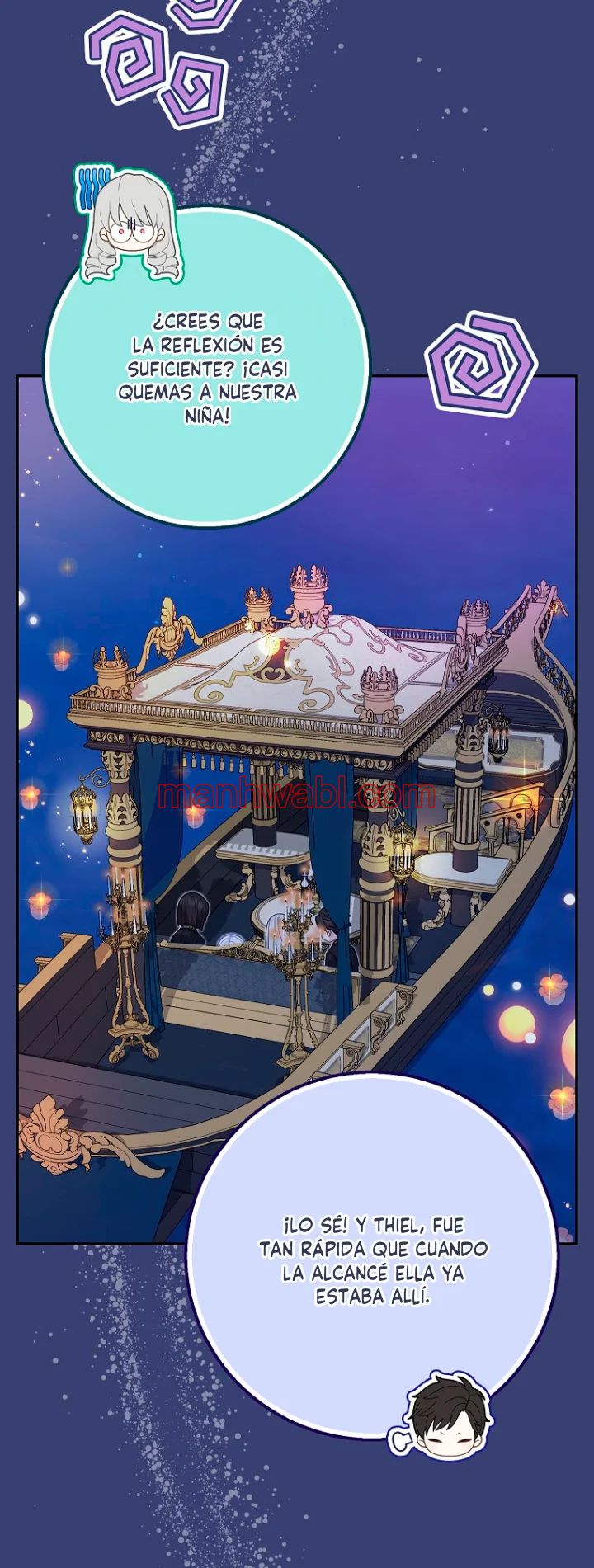 La bebe leopardo de las nieves de la familia de leopardos negros - Capítulo 38_2 manhwa