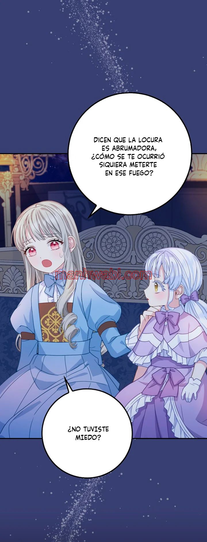 La bebe leopardo de las nieves de la familia de leopardos negros - Capítulo 38_2 manhwa