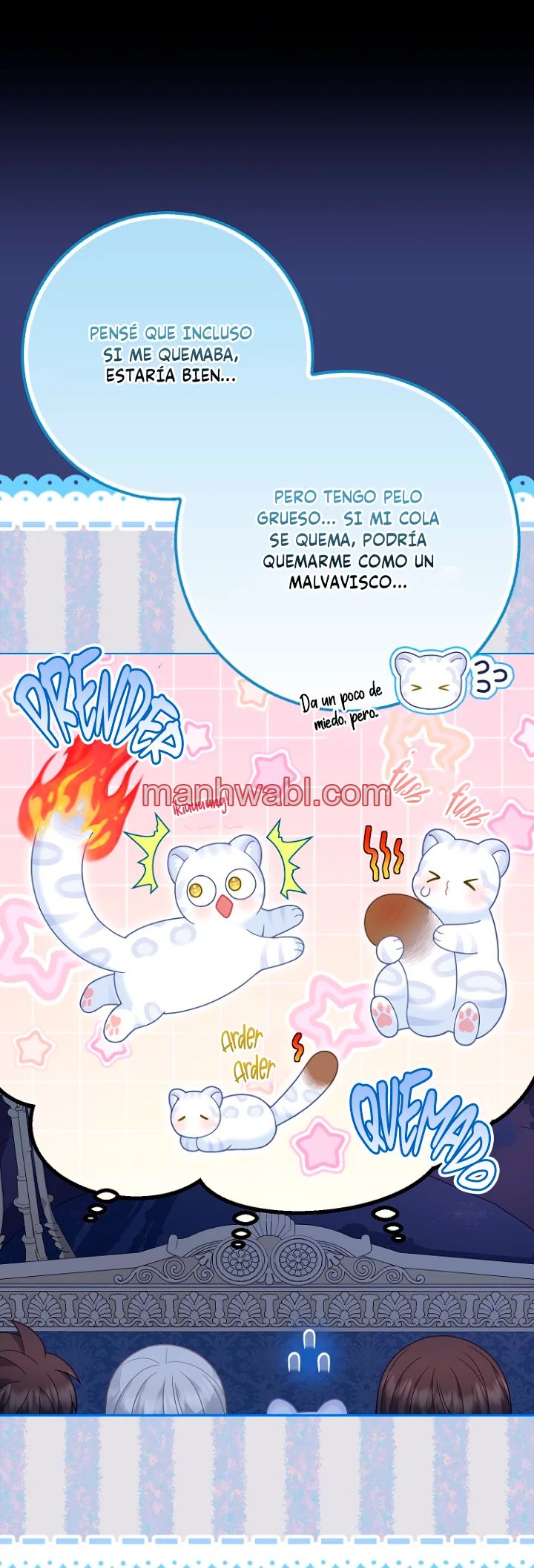 La bebe leopardo de las nieves de la familia de leopardos negros - Capítulo 38_2 manhwa