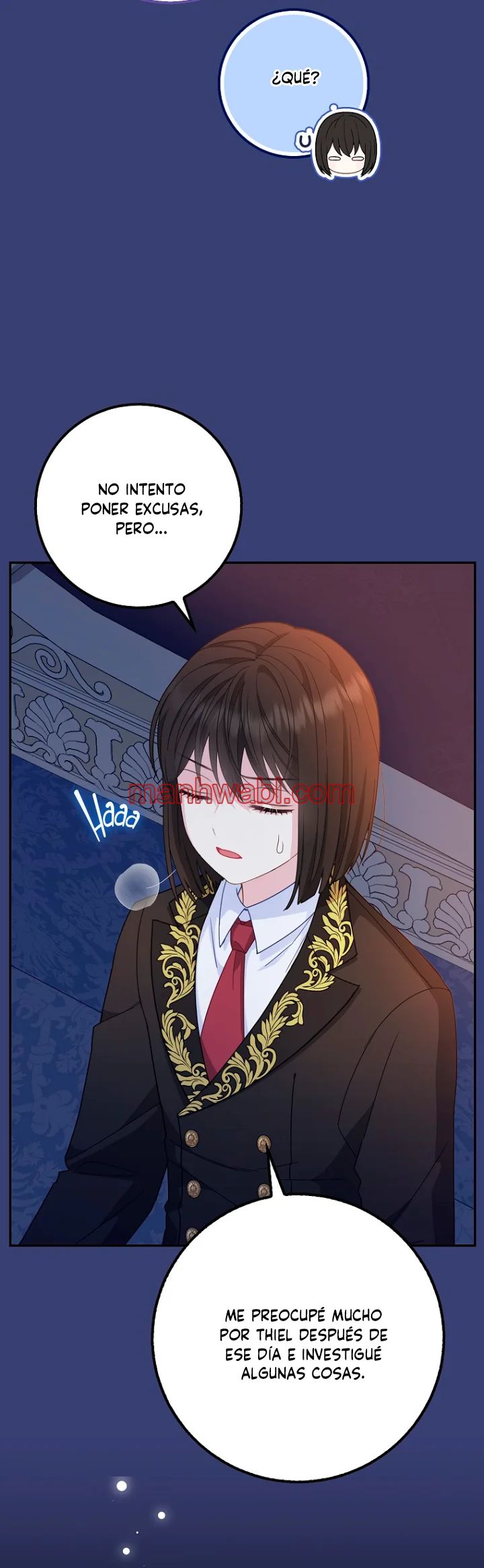 La bebe leopardo de las nieves de la familia de leopardos negros - Capítulo 38_2 manhwa