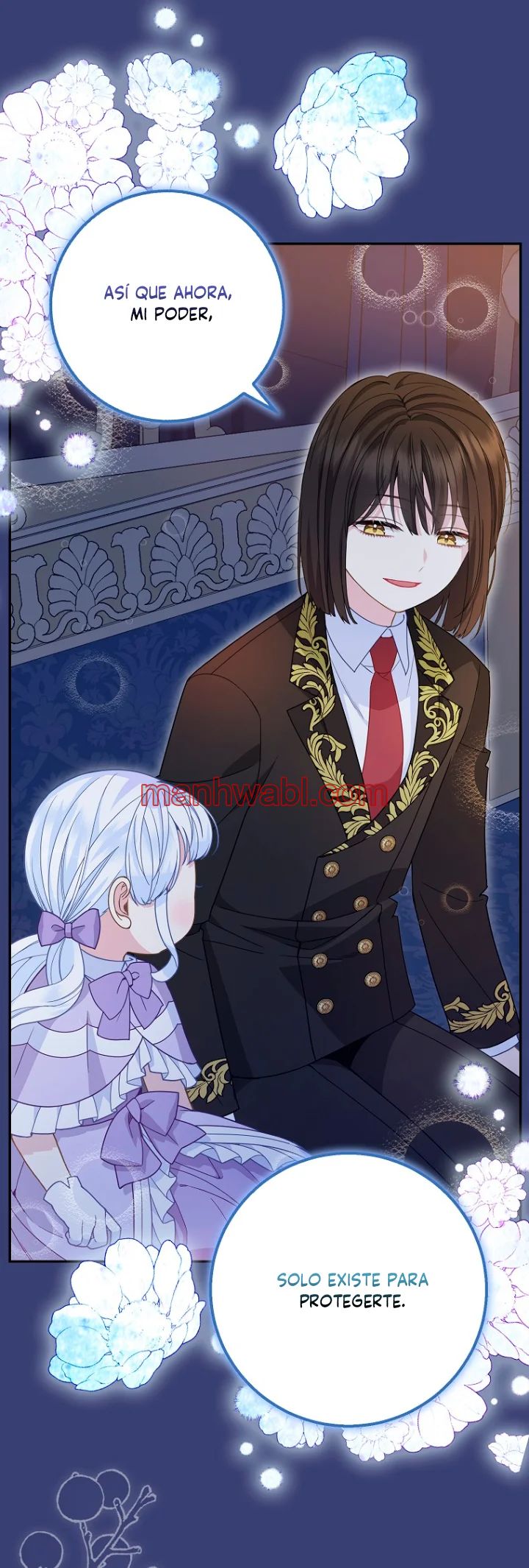 La bebe leopardo de las nieves de la familia de leopardos negros - Capítulo 38_2 manhwa