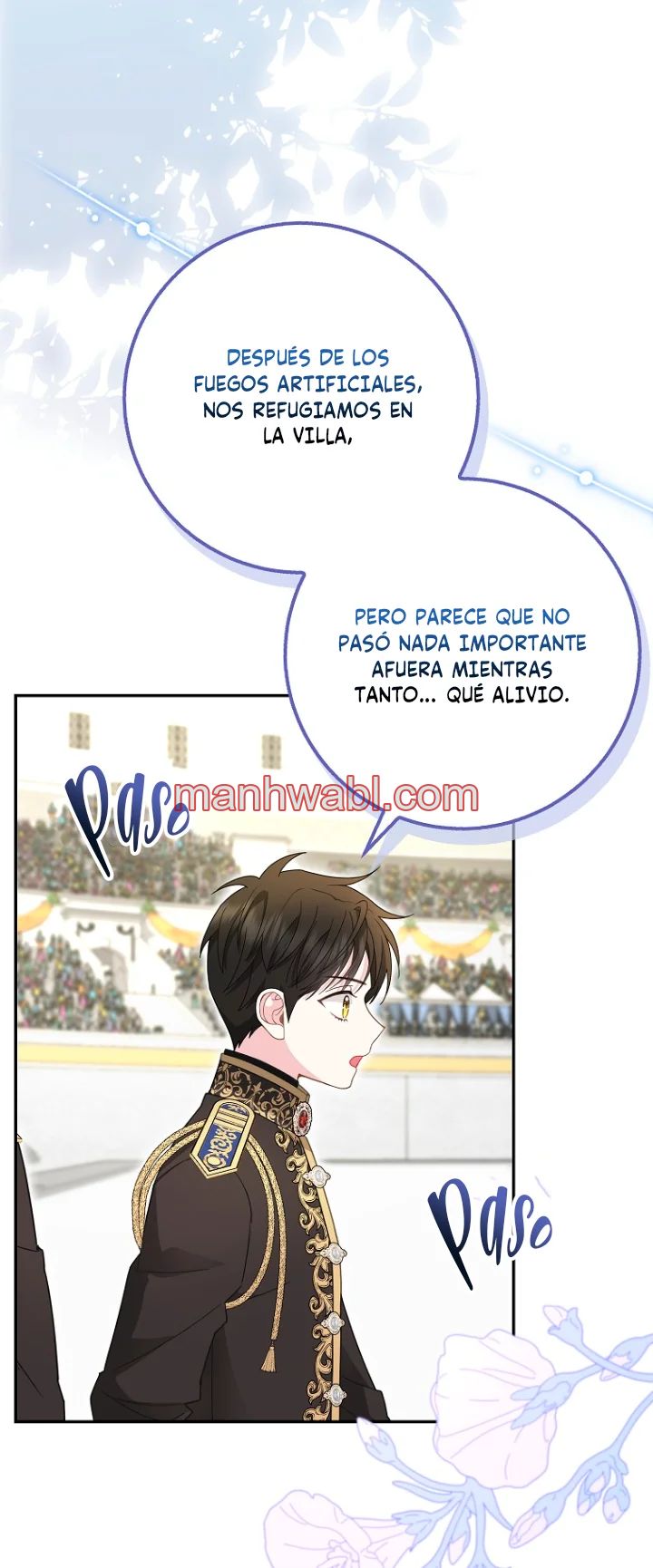 La bebe leopardo de las nieves de la familia de leopardos negros - Capítulo 38_2 manhwa