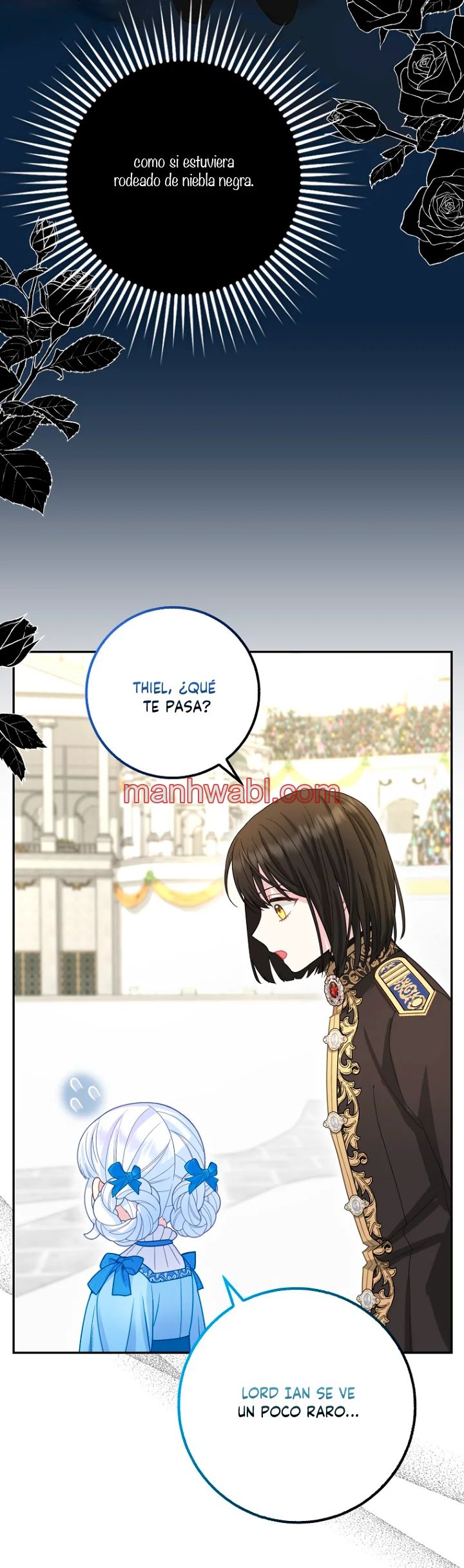 La bebe leopardo de las nieves de la familia de leopardos negros - Capítulo 38_3 manhwa