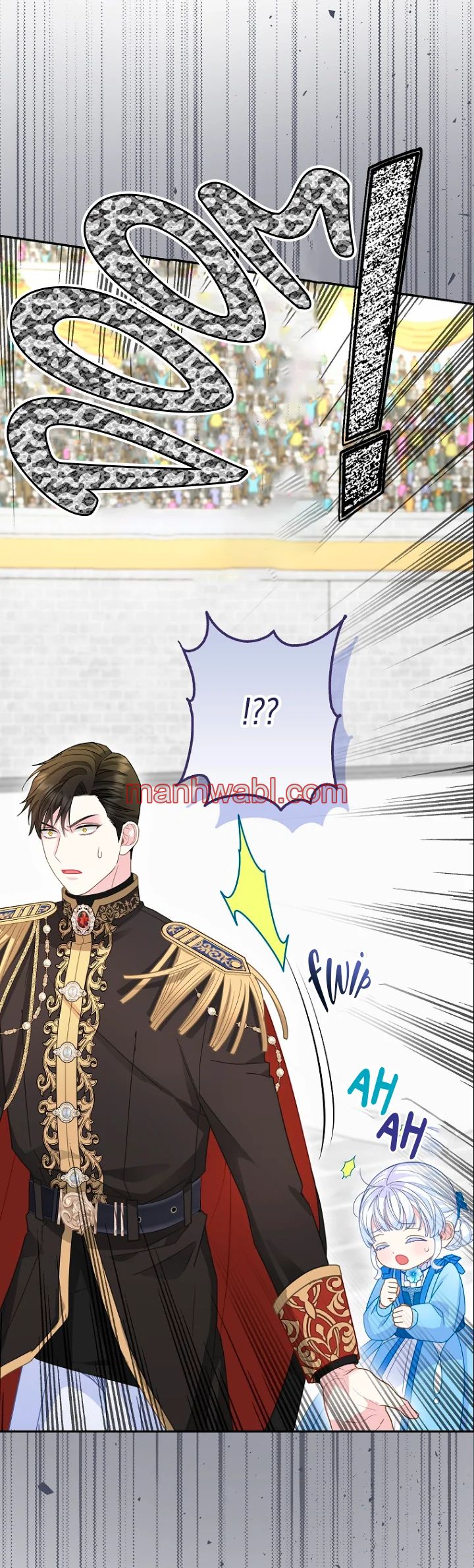 La bebe leopardo de las nieves de la familia de leopardos negros - Capítulo 38_3 manhwa