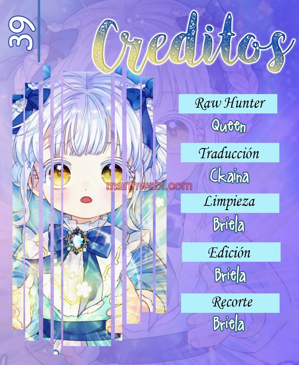 La bebe leopardo de las nieves de la familia de leopardos negros - Capítulo 39 manhwa