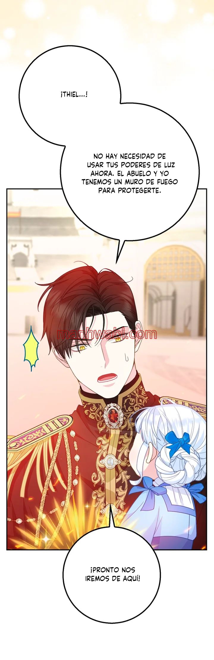 La bebe leopardo de las nieves de la familia de leopardos negros - Capítulo 39_2 manhwa