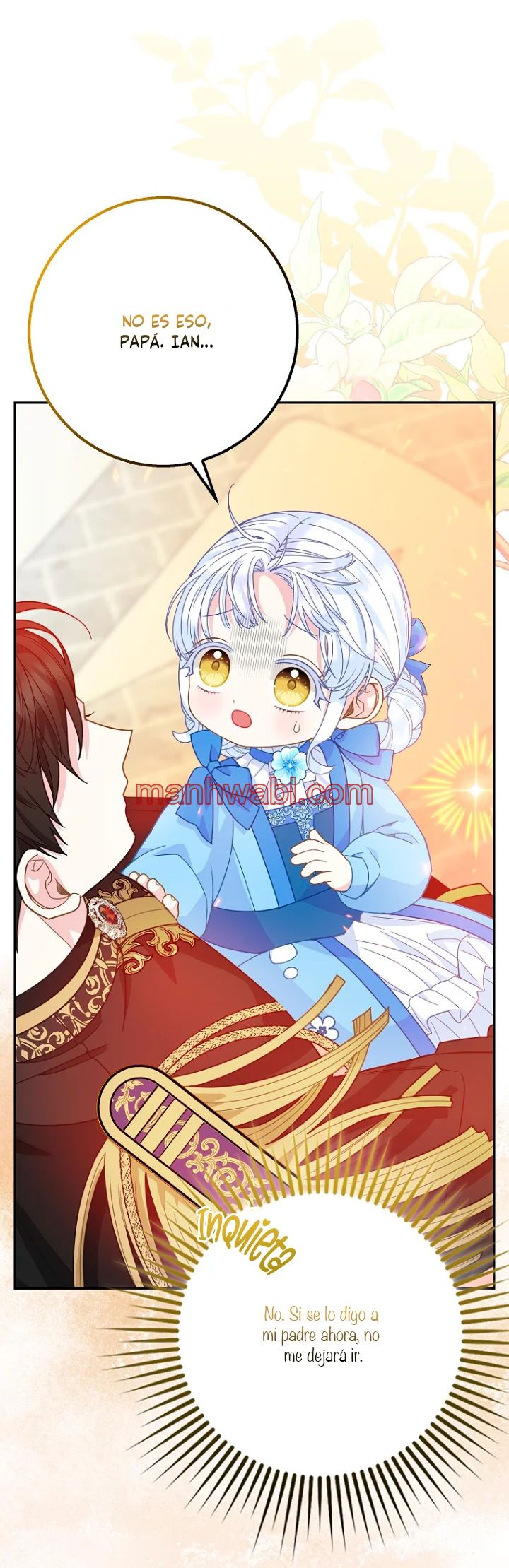 La bebe leopardo de las nieves de la familia de leopardos negros - Capítulo 39_2 manhwa