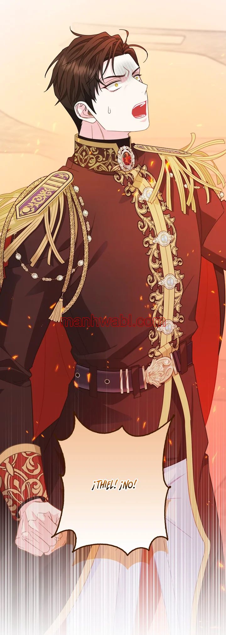 La bebe leopardo de las nieves de la familia de leopardos negros - Capítulo 39_2 manhwa