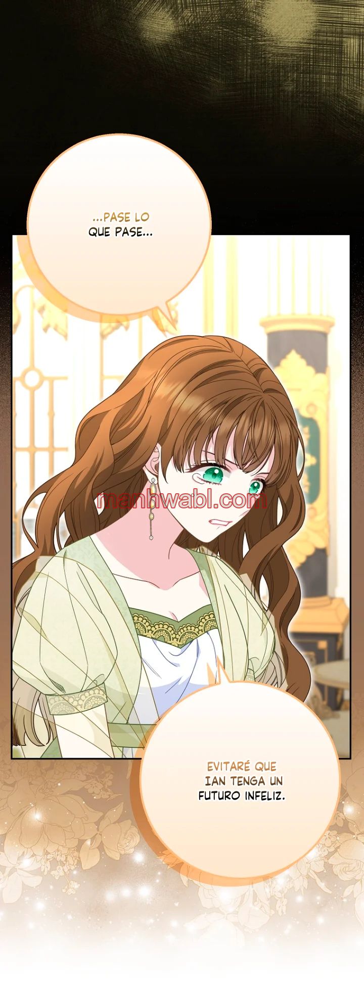 La bebe leopardo de las nieves de la familia de leopardos negros - Capítulo 40 manhwa