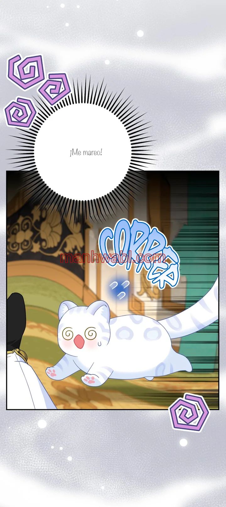 La bebe leopardo de las nieves de la familia de leopardos negros - Capítulo 40 manhwa