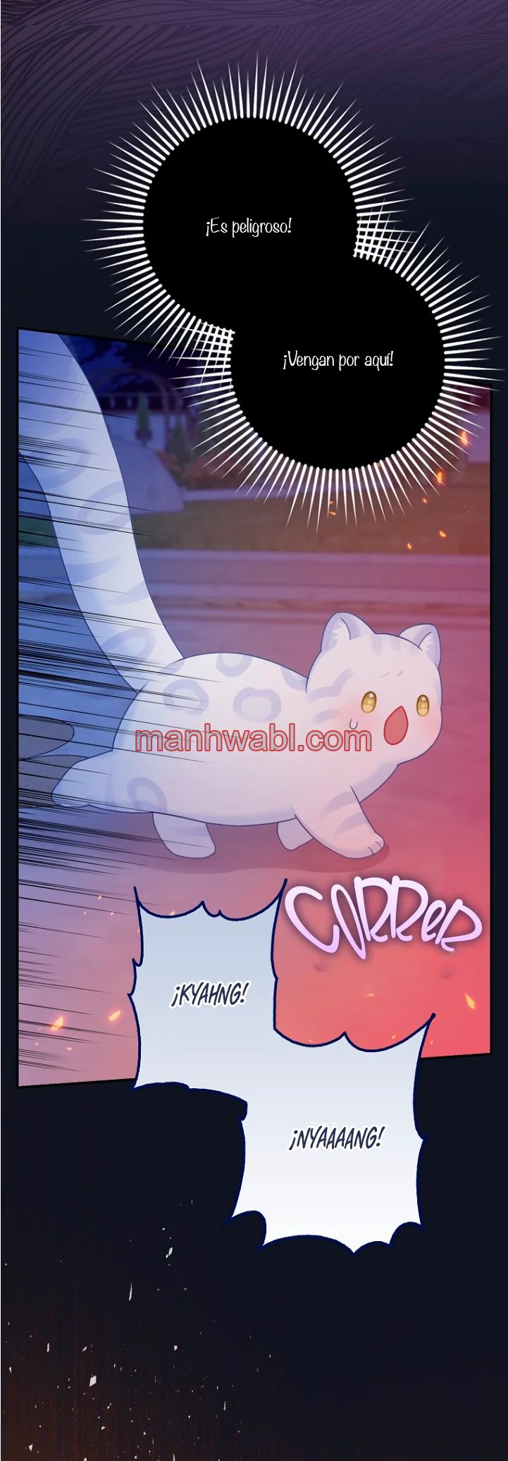 La bebe leopardo de las nieves de la familia de leopardos negros - Capítulo 40_2 manhwa