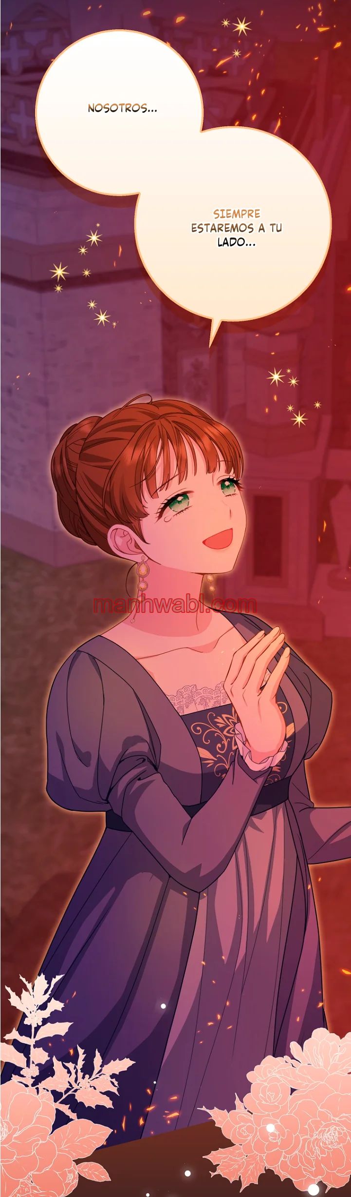 La bebe leopardo de las nieves de la familia de leopardos negros - Capítulo 40_2 manhwa