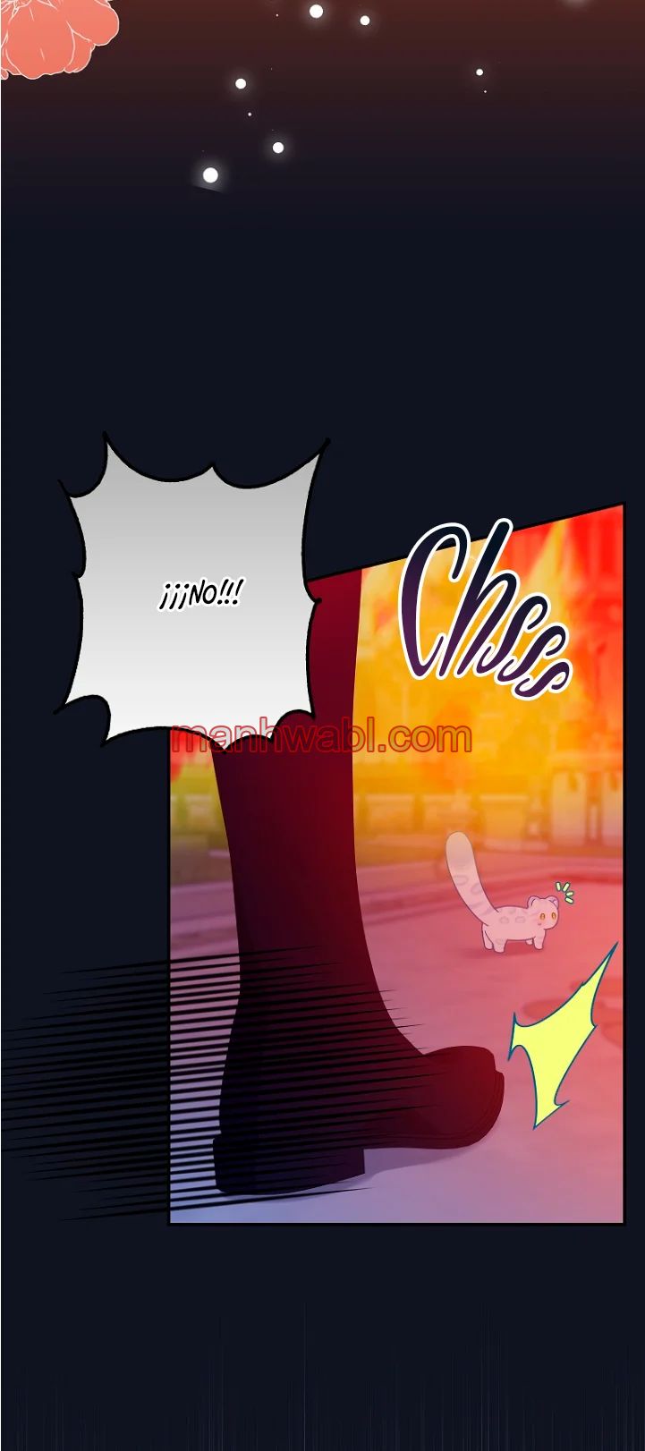 La bebe leopardo de las nieves de la familia de leopardos negros - Capítulo 40_2 manhwa