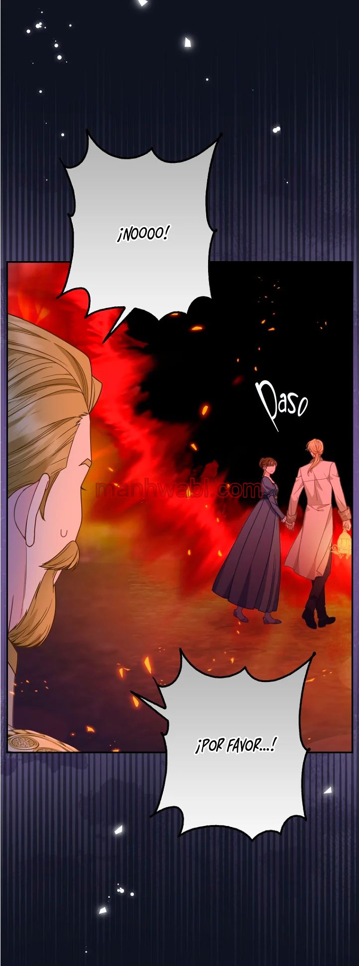 La bebe leopardo de las nieves de la familia de leopardos negros - Capítulo 40_2 manhwa