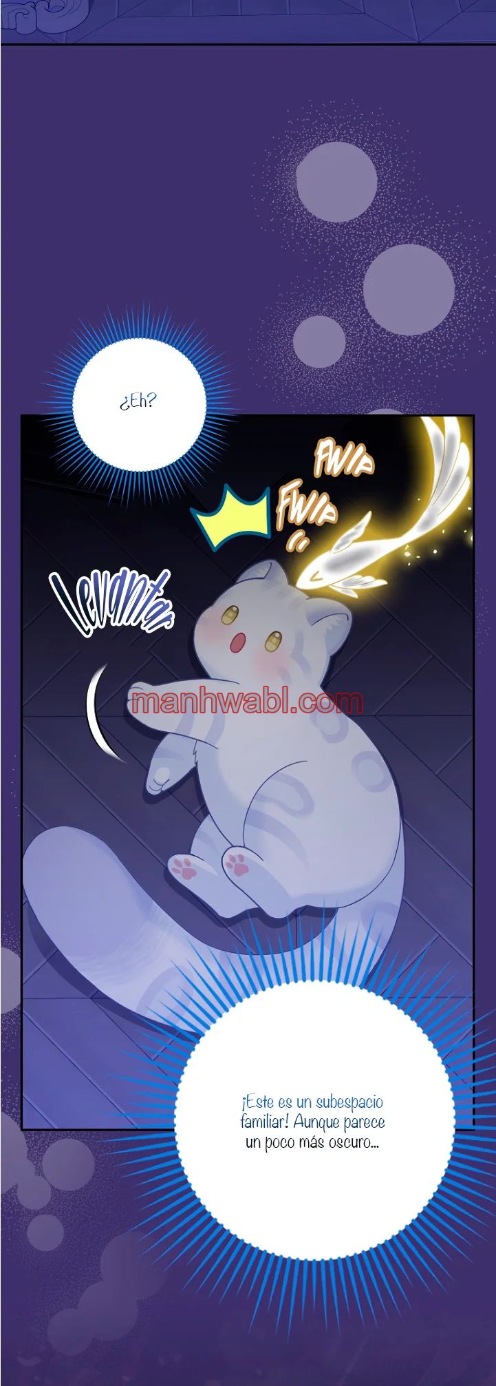 La bebe leopardo de las nieves de la familia de leopardos negros - Capítulo 40_2 manhwa