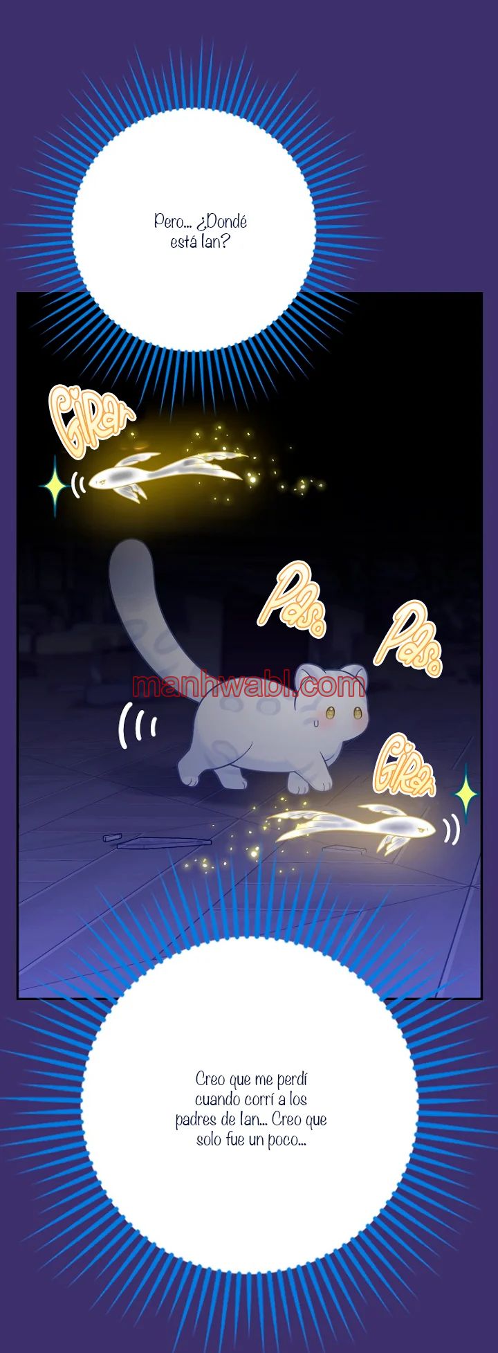 La bebe leopardo de las nieves de la familia de leopardos negros - Capítulo 40_2 manhwa