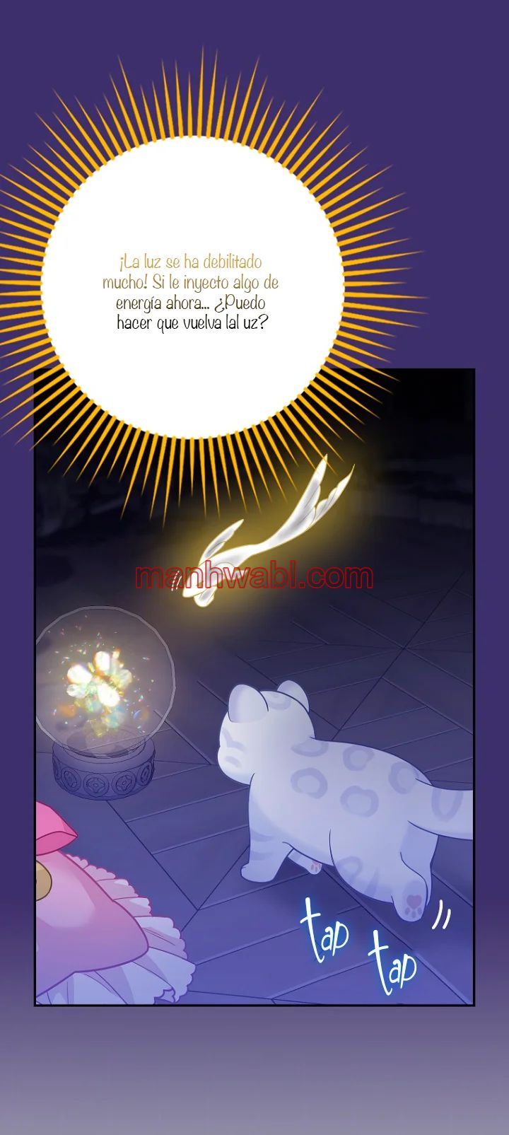 La bebe leopardo de las nieves de la familia de leopardos negros - Capítulo 40_2 manhwa