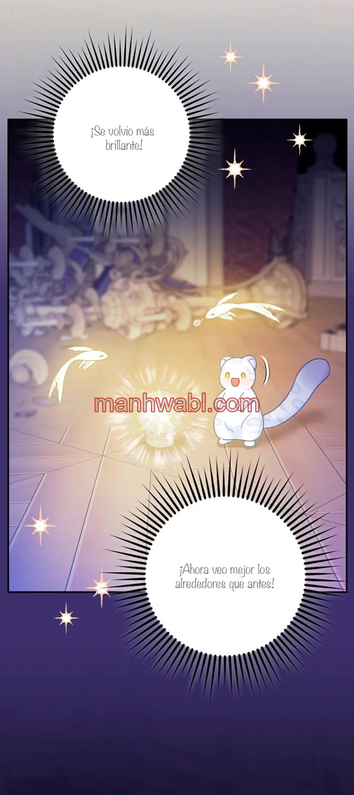 La bebe leopardo de las nieves de la familia de leopardos negros - Capítulo 40_3 manhwa