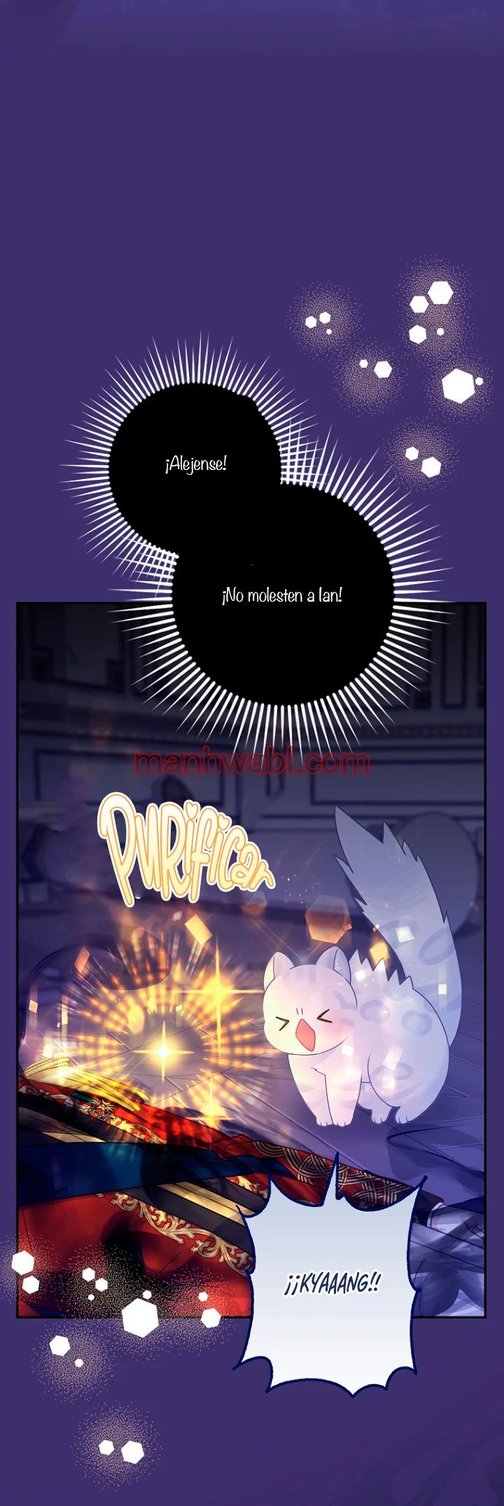 La bebe leopardo de las nieves de la familia de leopardos negros - Capítulo 40_3 manhwa