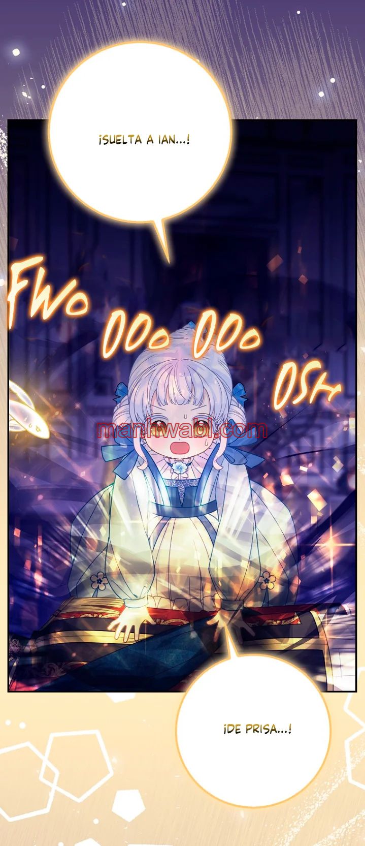 La bebe leopardo de las nieves de la familia de leopardos negros - Capítulo 40_3 manhwa