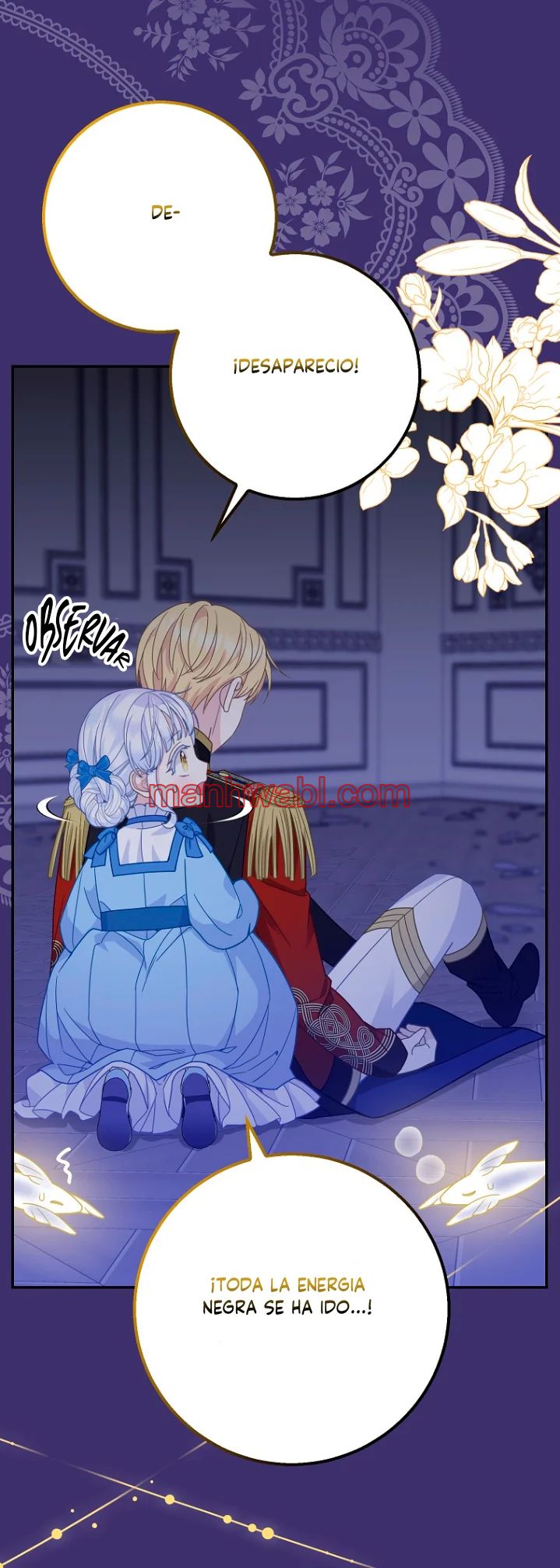 La bebe leopardo de las nieves de la familia de leopardos negros - Capítulo 40_3 manhwa