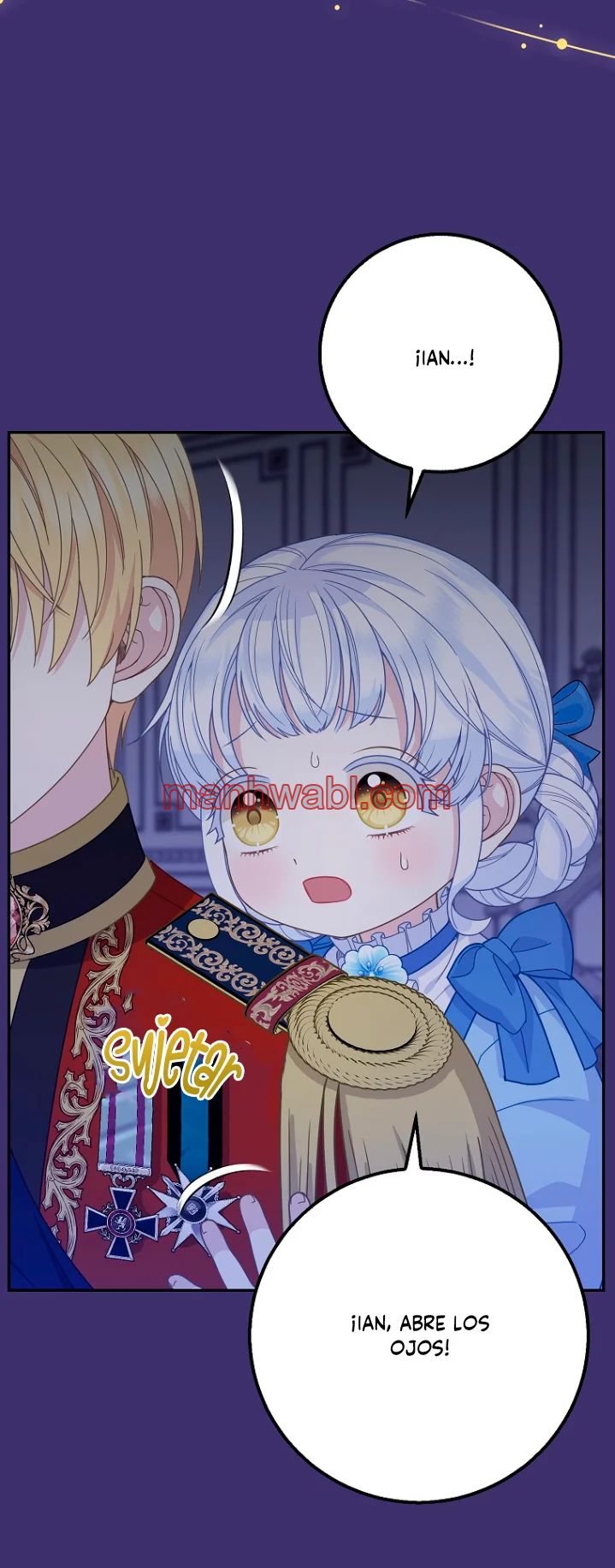 La bebe leopardo de las nieves de la familia de leopardos negros - Capítulo 40_3 manhwa