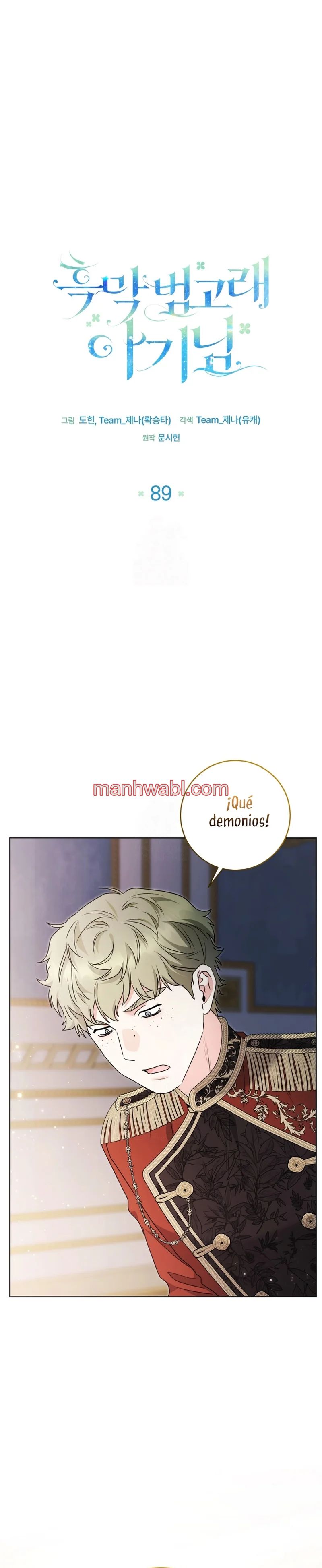 La bebe Orca negra - Capítulo 89 manhwa