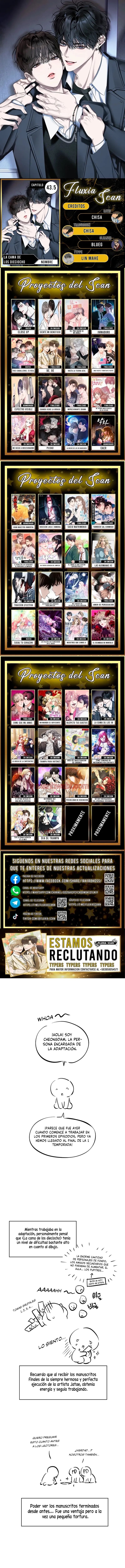 La Cama De Los Dieciocho - Capítulo 43.5 manhwa