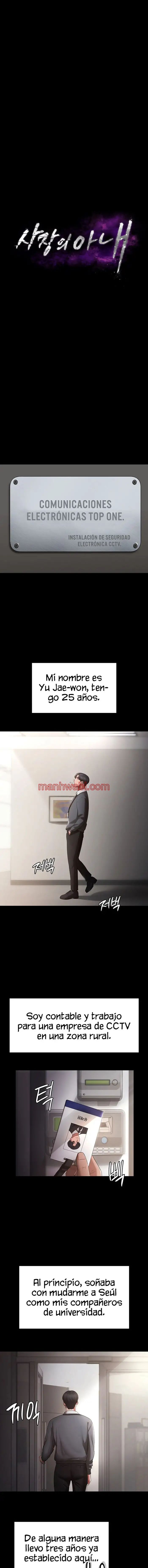 La esposa del jefe - Capítulo 1 manhwa