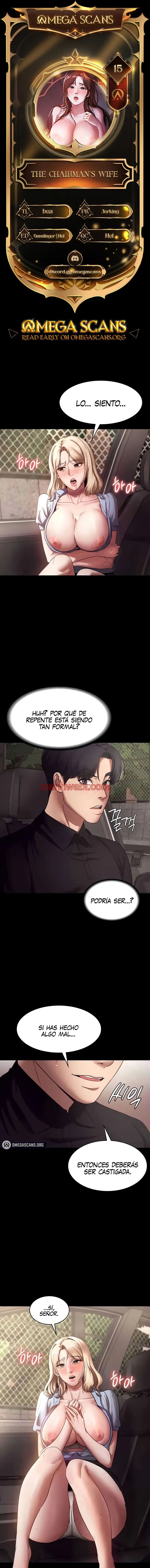 La esposa del jefe - Capítulo 15 manhwa
