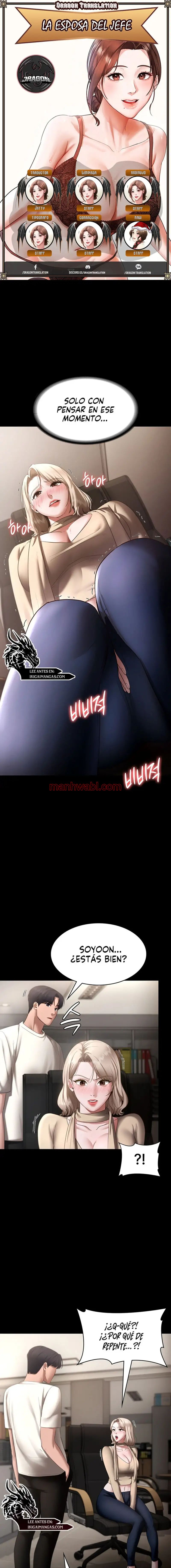 La esposa del jefe - Capítulo 20 manhwa