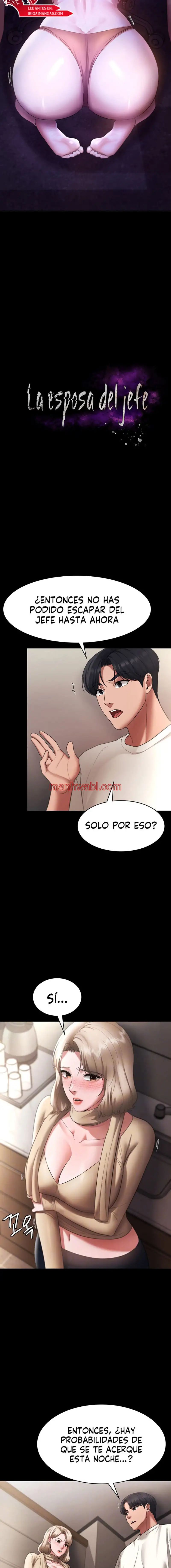 La esposa del jefe - Capítulo 21 manhwa