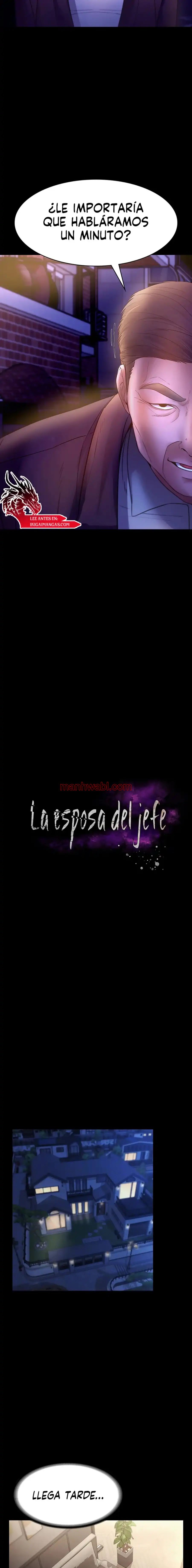 La esposa del jefe - Capítulo 22 manhwa