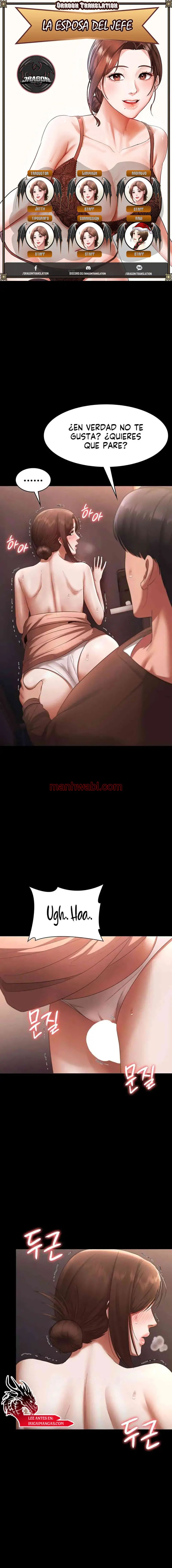 La esposa del jefe - Capítulo 24 manhwa