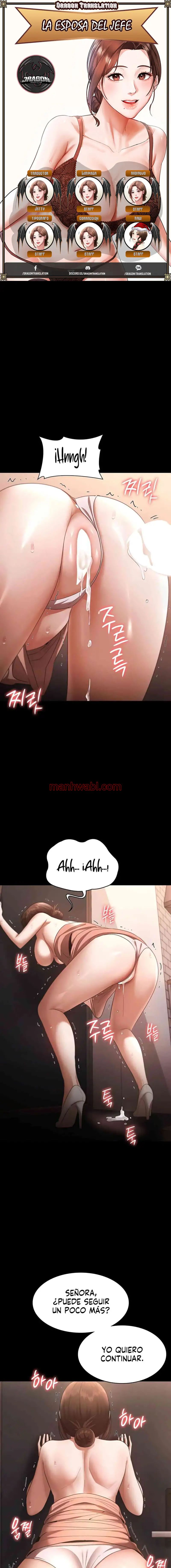 La esposa del jefe - Capítulo 25 manhwa