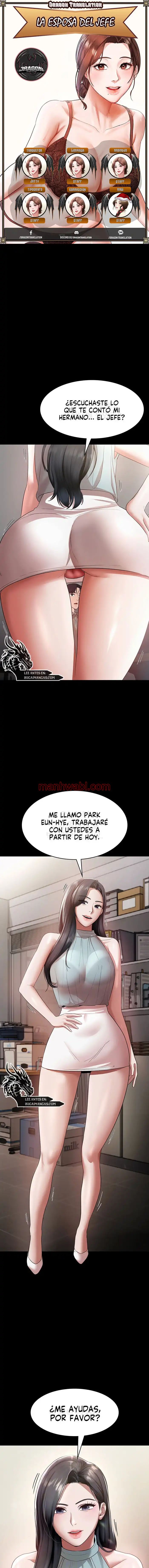 La esposa del jefe - Capítulo 26 manhwa