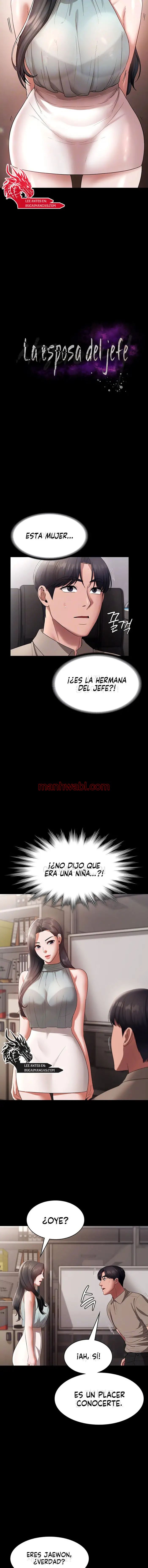 La esposa del jefe - Capítulo 26 manhwa