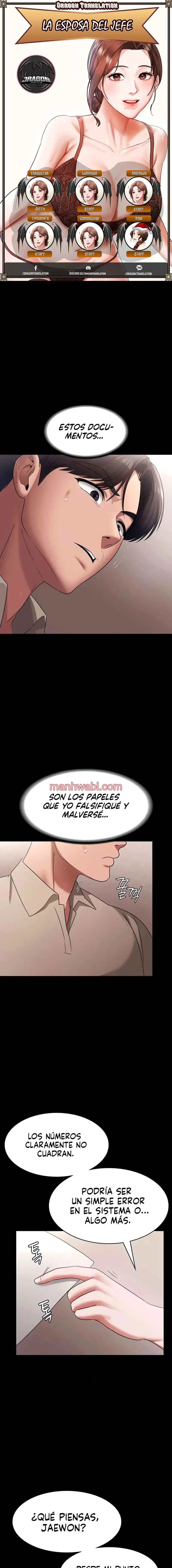 La esposa del jefe - Capítulo 27 manhwa