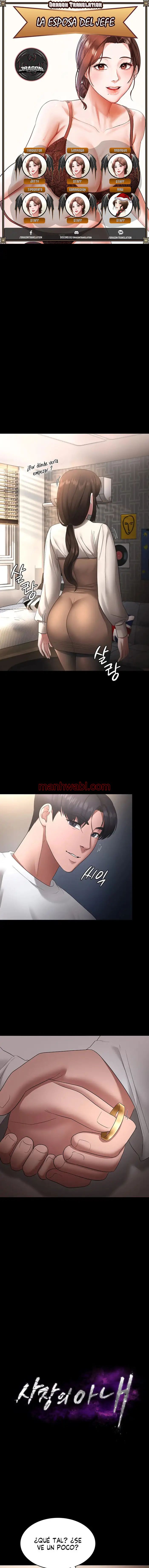 La esposa del jefe - Capítulo 30 manhwa