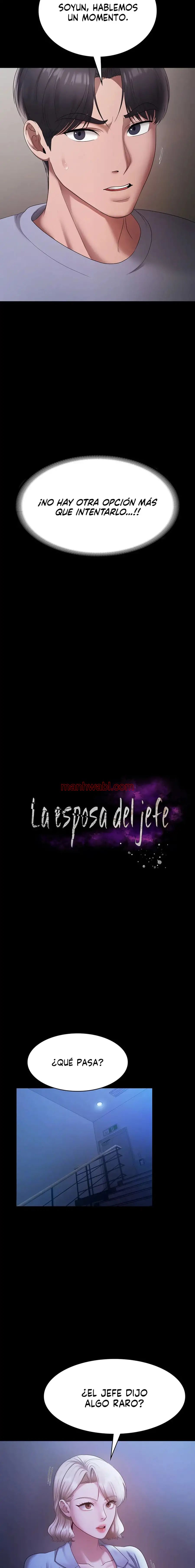La esposa del jefe - Capítulo 34 manhwa